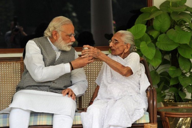 प्रधानमंत्री नरेंद्र मोदी की माता हीरा बा का हुआ देहांत|